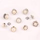 thumbnail image 2 of Paquete de 10 broches para camisa para mujer, botones, alfileres de solapa, novedad, traje, chaleco, hebilla de seguridad, tachuelas de Metal para corbata, Pin, embrague trasero, 2 of 5