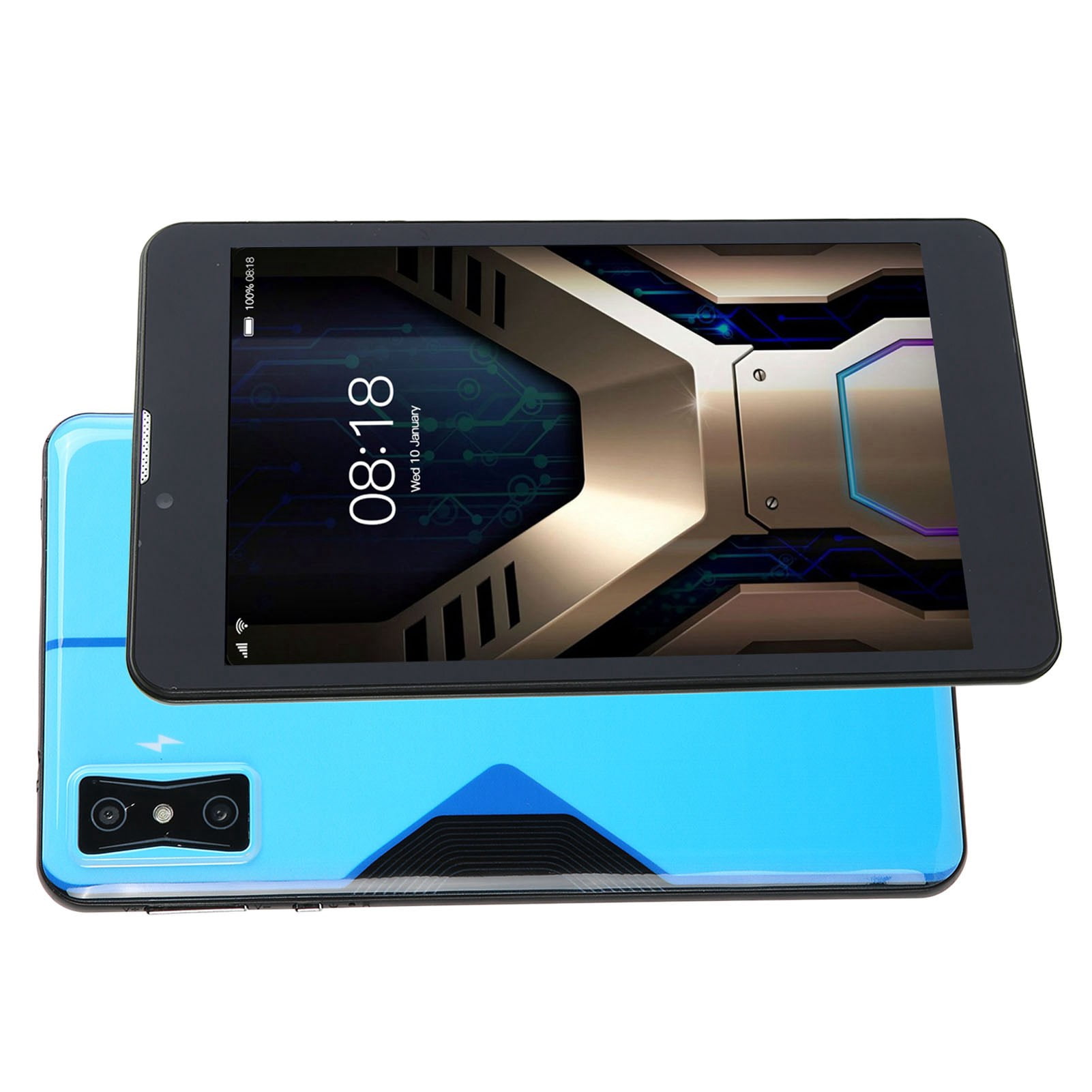 Powodzenia 7 Inch Kids Tablet 2G RAM 32G ROM 5G WIFI Dual Band Calling Tablet PC for Android 10 US Plug 100?240V