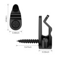 thumbnail image 4 of WANGQ String Light Hanger Hooks,Screw in Hooks for Hanging Christmas Light,Led  Led Light Clips, 4 of 6