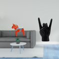thumbnail image 2 of Adorno de gesto de mano, figura Dalecarlian, escultura creativa de animal y para estantería, entrada, armario, apartamento, dormitorio., 2 of 8