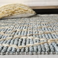 thumbnail image 5 of SAFAVIEH Natural Fiber Ingram Geometric Area Rug, Light Blue, 6' x 9', 5 of 11