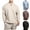 Light Blue, variant on UVEASISHA Mens Button Up Sweatshirts Solid Color Henley Pullover Tops Drop Shoulder Long Sleeve Collarless Golf Shirts Fall Casual Streetwear Sales Today Clearance,Light Blue,3XL