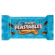 Feastables MrBeast Peanut Butter Milk Chocolate Bar, 1.24 oz (35g), 1 Count