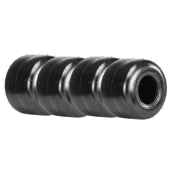 SunF Go Kart Tire 11x7.10-5 11x7.10x5 4 PR Tubeless K001 (Set of 4)