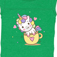 thumbnail image 4 of Inktastic Teacup Unicorn Boys or Girls Baby Bodysuit, 4 of 5