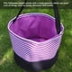 thumbnail image 4 of Advancent Bolsa de Halloween Poliéster Gran capacidad Presente Aspecto lindo Cubos de vacaciones Decorativos Día de Todos los Bolsas con asa de Almacenamiento y organización del hogar diez Advancent HA060897-10B, 4 of 6