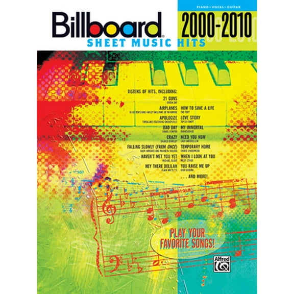 Pre-Owned Billboard Sheet Music Hits 2000-2010: Piano/Vocal/Guitar (Paperback) 0739069683 9780739069684
