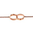 thumbnail image 3 of Pre-Owned Cartier Love Interlocking Bracelet 18K Rose Gold By Rebag, 3 of 3