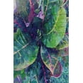 thumbnail image 2 of "Leaf Reflection 4" Painting Print on Wrapped Canvas, 2 of 7