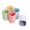 Style A, variant on GIXUSIL 5-Pack Plain Color Fashion Minimalist Plastic Creative Toothbrush Cup, Bathroom Tumbler,Rinsing Cup, Drinking Cup, Matching Couple Cups