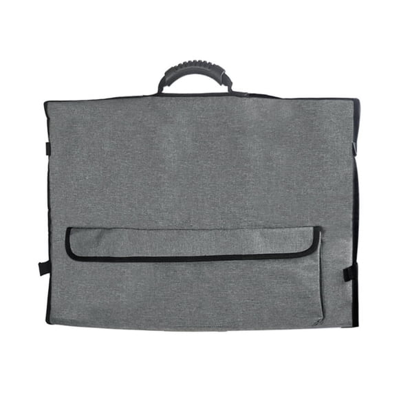 Monitor Carrying Case Protective Monitor Bag Computer Monitor Bag with Pockets Gray,1x computer display screen storage bag,Gray