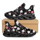thumbnail image 1 of Yikeluo Zapatillas deportivas con estampado de dientes de dibujos animados para mujer, zapatos de malla para dentista, ligeros e informales, para playa y verano, 1 of 6