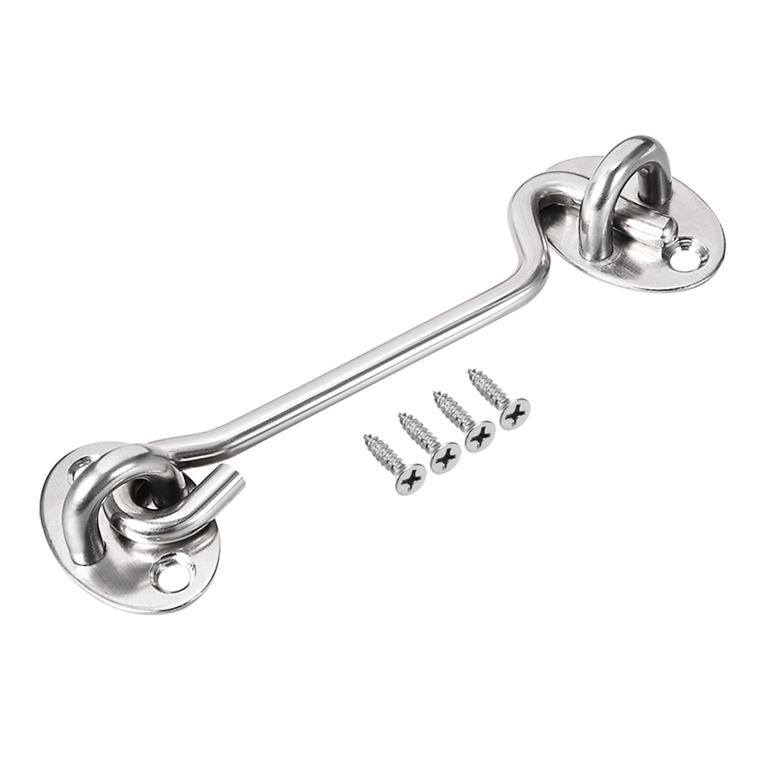 Uxcell 4' Cabin Hook Eye Latch Stainless Steels