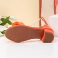Byoo Girls Floral Pearl Low Heel Sandals Elegant Ankle Strap Open Toe ...
