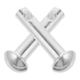 thumbnail image 1 of HONITANO 2pcs Metal Hanging Chair Pin Replacement Hardware Silver for Outdoor Use, 1 of 7