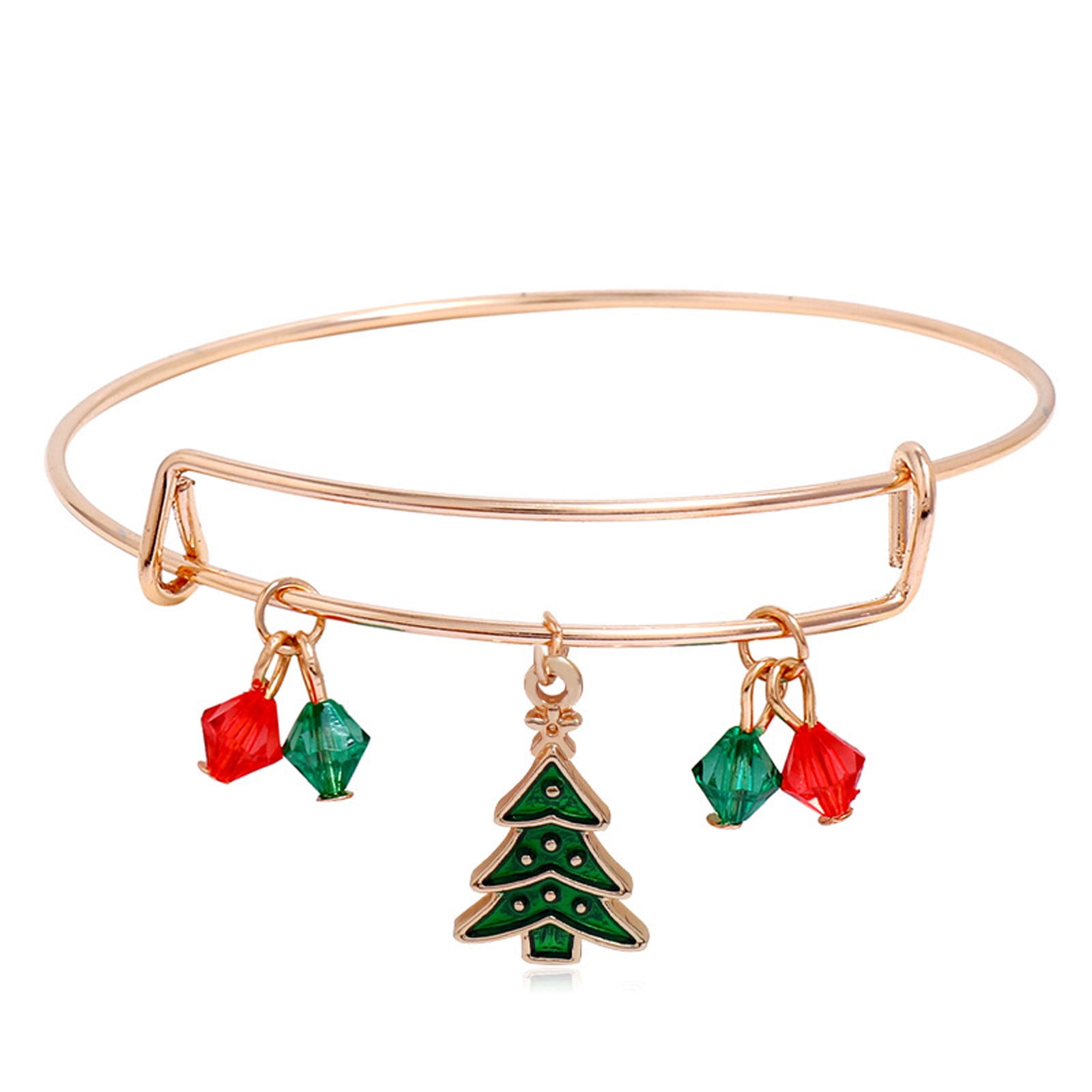 ZZwxWA Up to 65% Off Christmas Bracelet Alloy Christmas Tree Drop