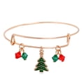thumbnail image 1 of Fiudx Pulsera Navideña con Colgante de Árbol de Aleación, Joya Llamativa, Ideal para Fiestas y Banquetes, Regalo para Mujer, Accesorio Elegante para Celebraciones Navideñas., 1 of 2