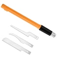 thumbnail image 1 of Muyoka Mini modelo de sierra manual Herramientas artesanales Sierra de afeitar de bricolaje de alta resistencia con cuchillas de 3 piezas Kit de herramientas de sierra para metales multifuncional par, 1 of 7