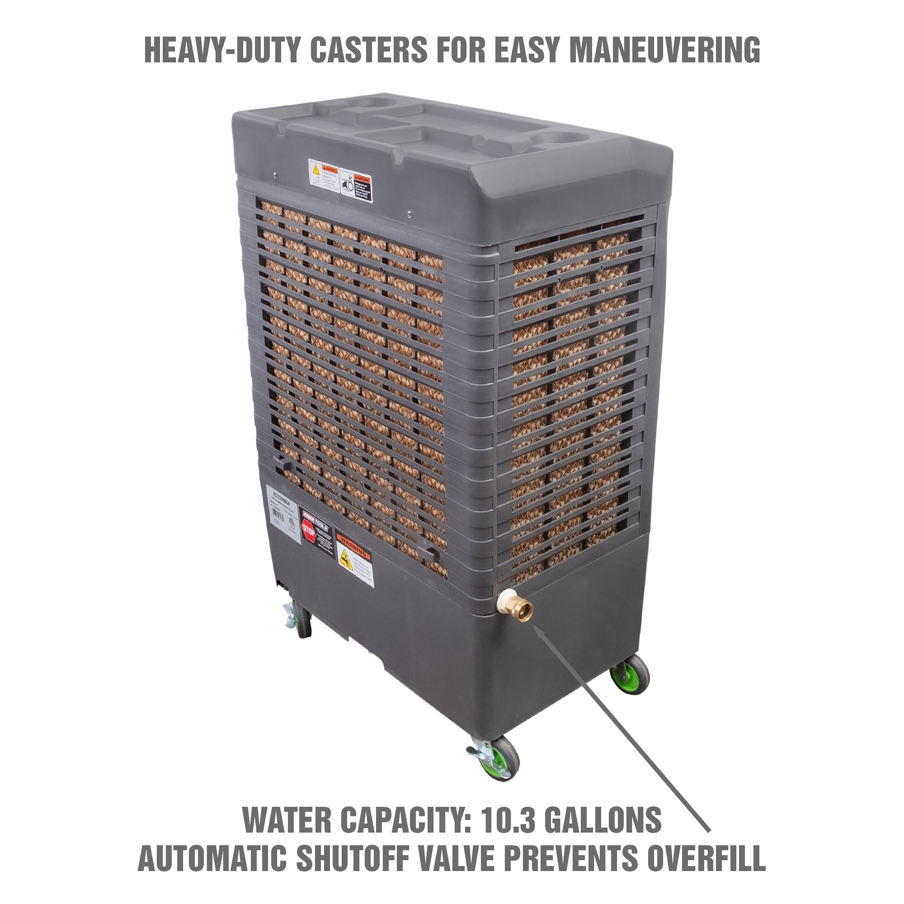 OEMTools 23968 3-Speed Evaporative, Cools up to 950 Square feet, 3100 CFM