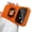 Orange, variant on For iPhone 17 Pro Max Case with Kickstand,Anti-yellowing,Shockproof,Matte Anti-fingerprint Phone Protective Cover