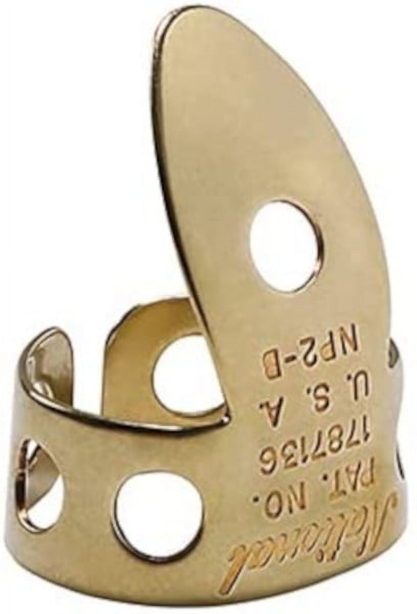 National Finger Picks - 12 Pack - Brass - From D'Addario
