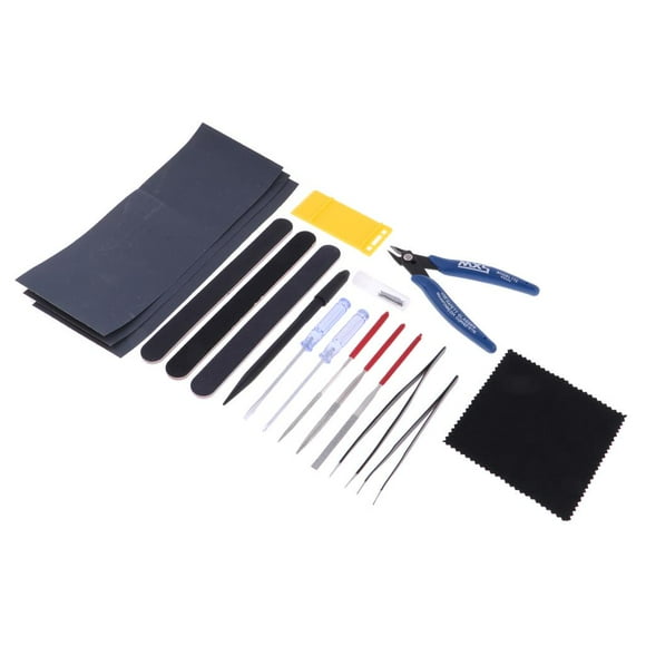 Kit de Herramientas para La Fabricación de Modelos de 7 Piezas Herramienta de Montaje Pulida para