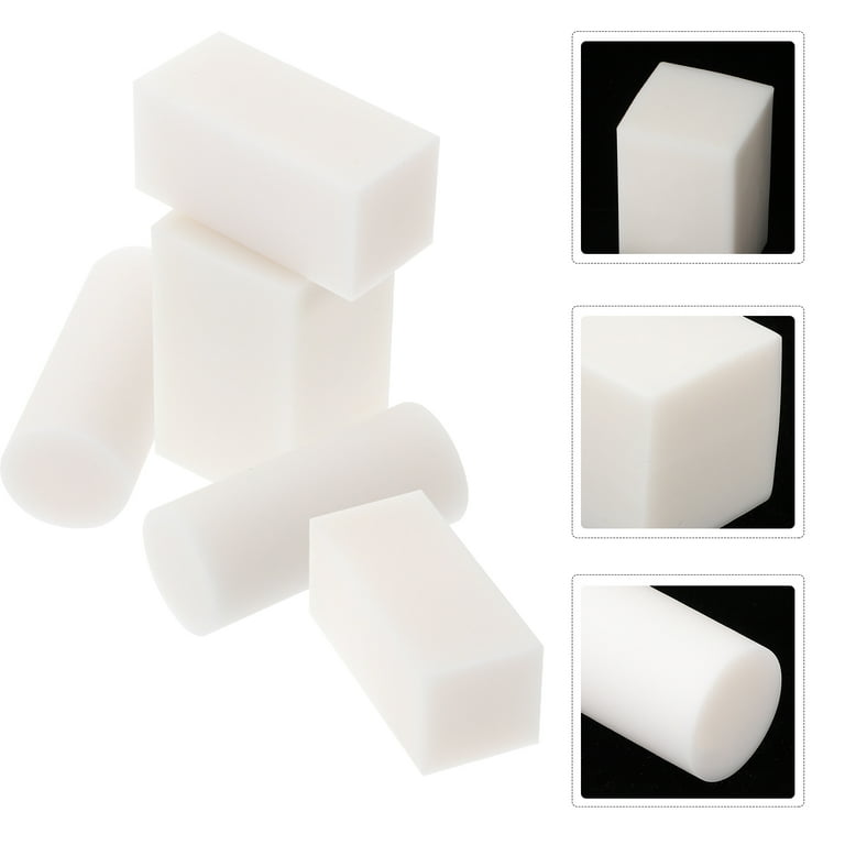 5pcs Multi-function Rubber Blocks Portable Rubber Stamps Hand Carving Rubber Blocks Accessories, Size: 4X2.5X2.5CM