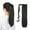 M4, variant on SHCKE Wrap Around Long Hair Extension for Women 20" 22" Straight Wavy Ponytail Extensions Clip In Ponytail Extensions Ash Blonde Synthetic Hair Piece