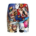 thumbnail image 2 of Lsque Mario Mens Sleep Pajama Shorts,Short Pajama Pants, Cotton Ultra-Soft Knit-XX-Large, 2 of 9