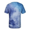 thumbnail image 4 of Mysszz Mens Short Sleeve Round Neck Printing Casual T-Shirt Tops, 4 of 4