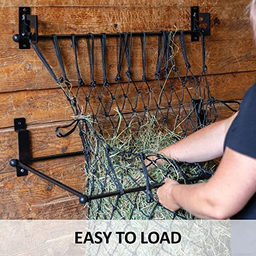 Freehand Feeder for Horses Time-Saving Horse Stable Hay Loader Feeding | Adaptable to Any Hay Net | Safe Stall Use | 5-Year Warranty