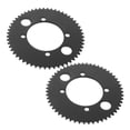 thumbnail image 1 of unbranded 2Ud Conjunto De Piñones De Transmisión Negro Para Motocicleta Ideal Para Aventura Y Terreno, 1 of 8