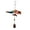 A, variant on UYUH Retro Metal Animal Wind Chime Handcrafted Outdoor/Indoor Decor for Garden, Balcony & Courtyard | Creative Campanula Wind Chimes with Rustic Charm