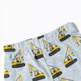 thumbnail image 5 of HCNTES Toddler Boy Pajamas Summer Pjs for Boys Short Sets Kids Sleepwear Truck Jammies Baby Boy Clothes, 5 of 9