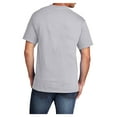 thumbnail image 2 of Mens Core Cotton Male T-Shirts Silver 2XL, 2 of 5