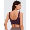 thumbnail image 2 of Top CRZ YOGA Butterluxe con escote en U y espalda abierta morado XL, 2 of 5