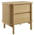 thumbnail image 1 of Cadence 2-Drawer Nightstand in Oak, 1 of 12