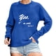 thumbnail image 1 of Gibobby Sudaderas para Mujer Sudadera de forro polar de manga larga para mujer(Azul,M), 1 of 4