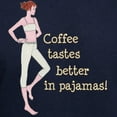 thumbnail image 3 of CafePress - Coffee Tastes Better In Pajamas Hoodie (Dark) - Pullover Hoodie, Classic, Comfortable Hooded Sweatshirt, 3 of 4