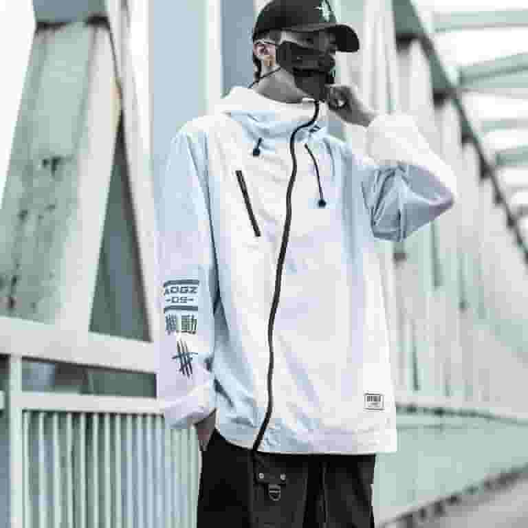 Niepce Inc White Lightweight Summer Jacket Men's Japanese Niepce Inc White Lightweight Summer Jacket Men's Japanese
