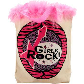 Rock Star Favor Tote 8 Pack Party Supplies