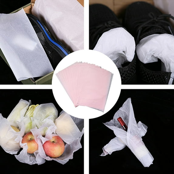 100 Pcs Sydney Paper Keep Dry Decorative Useful Solid Color Eco-friendly Protect Shoes Wrap Gift Moisture-proof Easy to