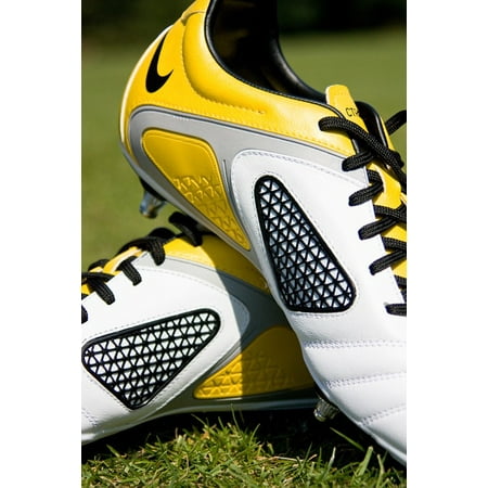 LAMINATED POSTER Park Sport Boots Shoes Grass Team Football Field Poster Print 11 x