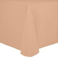 thumbnail image 1 of Ultimate Textile (10 Pack) Cotton-feel 108 x 156-Inch Rectangular Tablecloth - for Wedding and Banquet, Hotel or Home Fine Dining use, Peach, 1 of 3