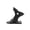 Black, variant on BE-TOOL Alumium Alloy Flag Pole Holder 2 Positions Hole Wall Mount Flagpole Holders with Installation Couterparts Silver