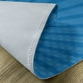 thumbnail image 5 of Ambesonne Blue Place Mats Set of 4, Pop Art American Football, Standard Size, Orange Blue Azure Blue, 5 of 6