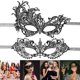 thumbnail image 1 of Máscara De Ojo De Encaje Para Mujer Máscara De Mascarada Sexy Con Cinta Ajustable Máscara De Baile Elegante Accesorios De Disfraces De Fiesta Negros Para Mascarada De Halloween Cosplay Muyoka Hogar, 1 of 7