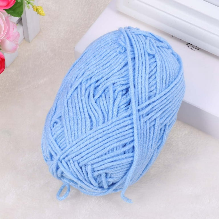 50g Genuine Cotton Yarn Beginner Crochet Yarn Easy To Use Cotton yarn for  Hand Knitting Weaving DIY Scarves Blankets Hat Clothes