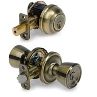 Brink's Keyed Entry Doorknob with Deadbolt