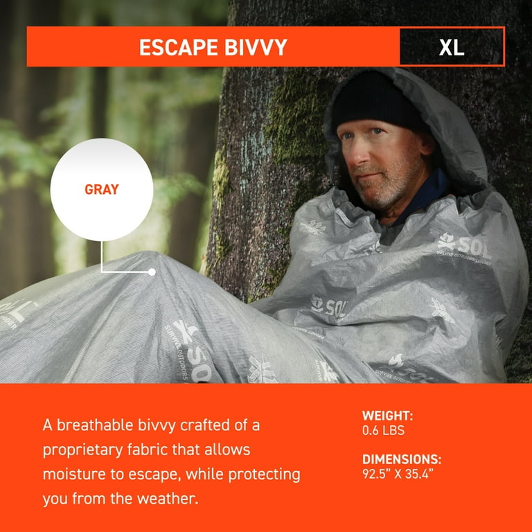 SOL Escape Bivvy XL with Hood - Walmart.com SOL Escape Bivvy XL with Hood - Walmart.com